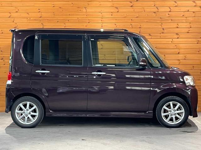 タント Ｇ　４ＷＤ／禁煙車／電動スライドドア／社外ＬＥＤヘッドライト／純正アルミスタッドレス／社外ＨＤＤナビ／オートエアコン／電動格納ミラー／スマートキー／エンジンスターター付属（14枚目）