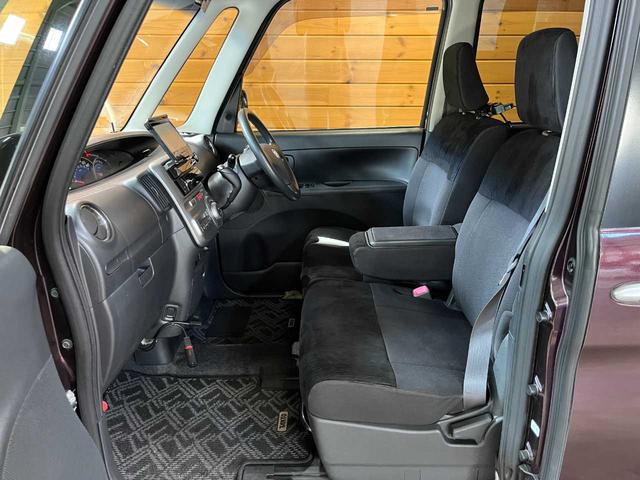 タント Ｇ　４ＷＤ／禁煙車／電動スライドドア／社外ＬＥＤヘッドライト／純正アルミスタッドレス／社外ＨＤＤナビ／オートエアコン／電動格納ミラー／スマートキー／エンジンスターター付属（20枚目）