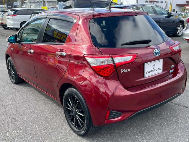 ヴィッツ ハイブリッドF アミー トヨタセーフティセンス/寒冷地仕様/スタッドレス付属/衝突軽減ブレーキ/レーンアシスト/オートエアコン/バックカメラ/フルセグナビ/Bluetooth接続/LEDヘッドライト/ビルトインETC(47枚目)