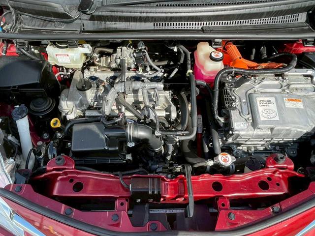 ヴィッツ ハイブリッドF アミー トヨタセーフティセンス/寒冷地仕様/スタッドレス付属/衝突軽減ブレーキ/レーンアシスト/オートエアコン/バックカメラ/フルセグナビ/Bluetooth接続/LEDヘッドライト/ビルトインETC(51枚目)