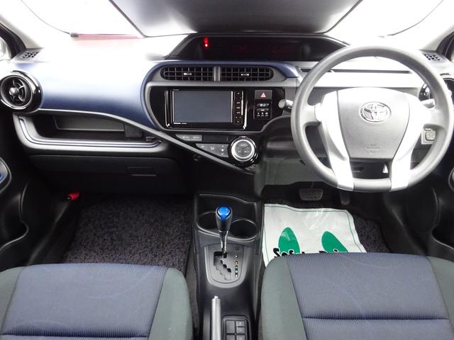 アクア S ナビTV バックカメラ Bluetooth 横滑り防止システム キーレスエントリー アルミホイール フォグランプ フロアオートマ(39枚目)