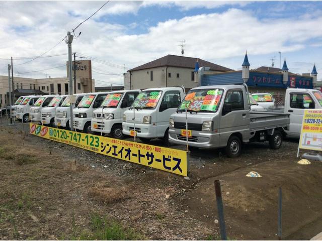 ハイゼットカーゴ デッキバンＧ　リミテッドオートマ切換４ＷＤ・車検７年６月・３８７５００ｋｍ・タイミングチェーン・パワステ・エアコン・パワーウィンド・エアバック・純正フロアマット・ドアバイザー・ＣＤ・オーディオ１４インチアルミホイル（3枚目）