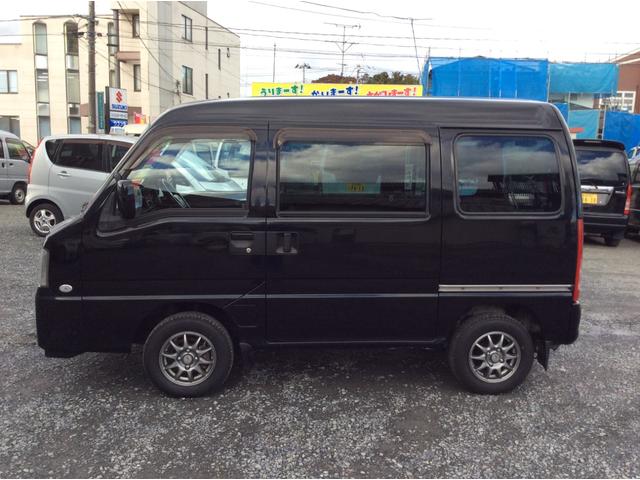 サンバーバン ディアス　オートマ４ＷＤ・走行８９３３７ｋｍ・ＡＣ・ＰＳ・ＰＷ・エアバック・リヤヒーター・電角ミラー・キーレス・ライトレベライザー・Ａ／Ｔパワー・純正ドアバイザー・フロアマット・社外１２インチアルミ冬タイヤ装着（16枚目）