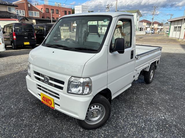 アクティトラック ＳＤＸ　マニュアル４ＷＤ・走行４１０００ｋｍ・車検８年４月・パワステ・エアＢ・ライトレベライザー・純正フロアーマット・純正ゲートプロテクター・アオリチェーン・作業灯・純正１２インチスチールホイル・夏タイヤ装着（11枚目）