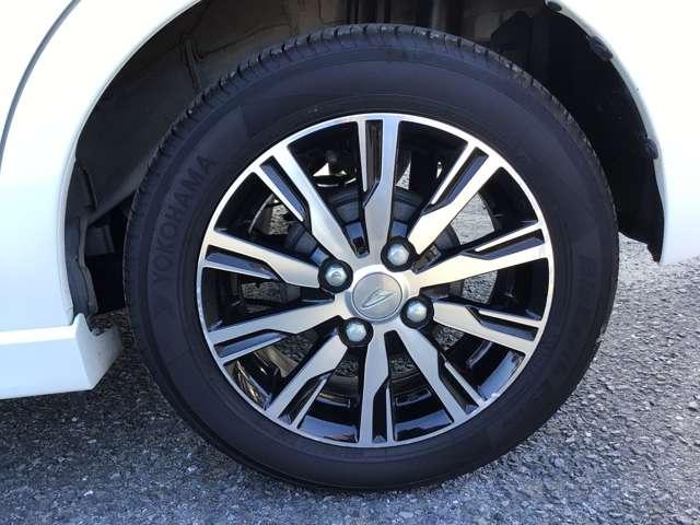 リアタイヤの画像です