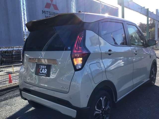 ｅＫクロス ＥＶ Ｐ　衝突被害軽減ブレーキ　純正ナビゲーション　テレビ　バックカメラ　マイパイロットパーキング　マイパイロット　スマートキー　プッシュスタート　急速充電　ステアリングリモコンスイッチ　バニティミラー付きサンバイザー　１年間走行距離無制限の中古車保証付き（27枚目）