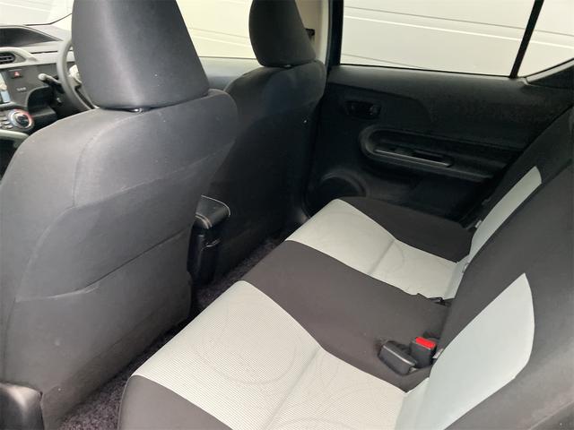 アクア S バックカメラ HDDナビ アルミホイール オートライト スマートキー アイドリングストップ 電動格納ミラー シートヒーター CVT 衝突安全ボディ 記録簿 ABS ESC 取扱説明書 寒冷地仕様(44枚目)