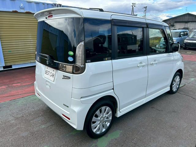 スペーシアカスタム XS ナビ DTV アルミ パワースライドドア プッシュスタート オートライト オートエアコン レーダーブレーキサポート フォグライト ウインカーミラー 横滑り防止 アイドリングストップ スマートキー(6枚目)
