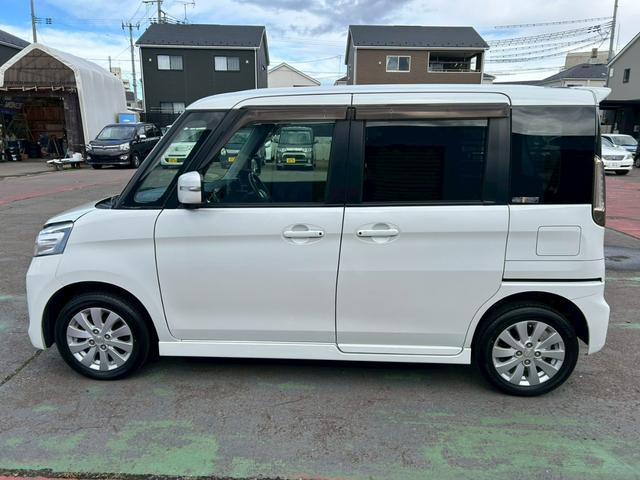 スペーシアカスタム XS ナビ DTV アルミ パワースライドドア プッシュスタート オートライト オートエアコン レーダーブレーキサポート フォグライト ウインカーミラー 横滑り防止 アイドリングストップ スマートキー(9枚目)