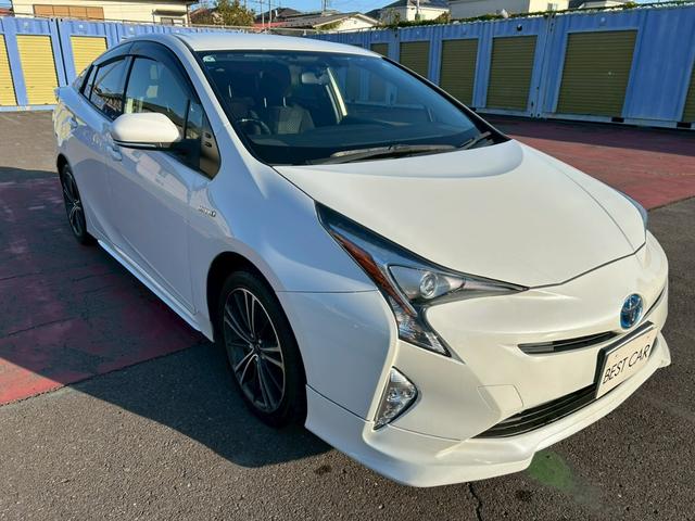 プリウス S ナビ DTV ETC Bluetooth機能 アルミ バックカメラ(4枚目)