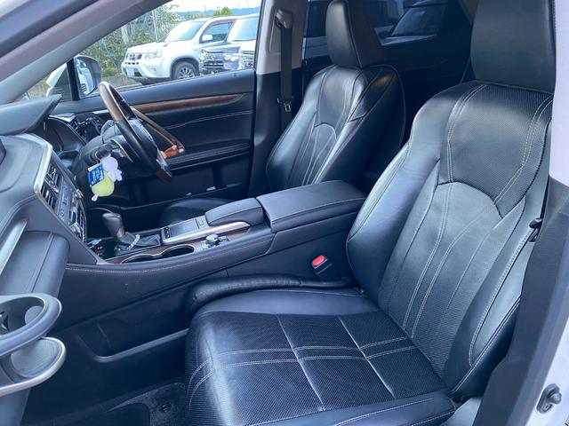 RX RX450h バージョンL 450h バージョンL ハイブリッド 禁煙車 純正ナビ ミシュランタイヤ ドラレコ レザーシート 地デジ 全方位カメラ パワーシート(38枚目)