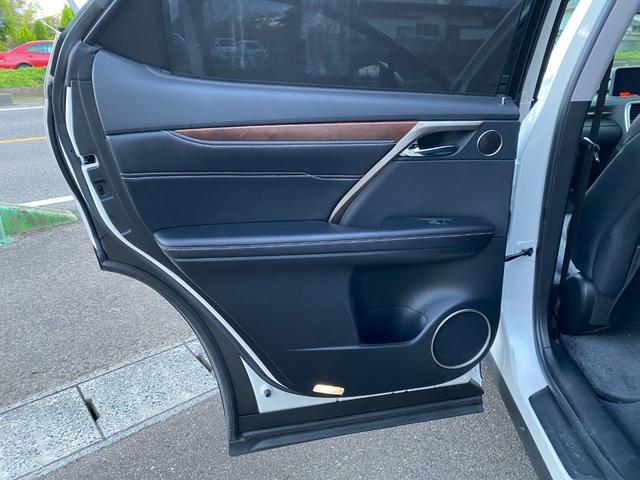 RX RX450h バージョンL 450h バージョンL ハイブリッド 禁煙車 純正ナビ ミシュランタイヤ ドラレコ レザーシート 地デジ 全方位カメラ パワーシート(41枚目)