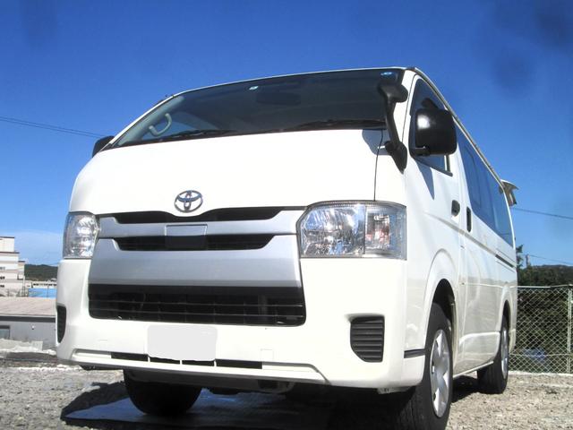 ハイエースバン ロングＤＸ　２８００ディーゼルターボ４ＷＤ　５型　６ＡＴ　衝突軽減システム　キーレス　ＥＴＣ（2枚目）