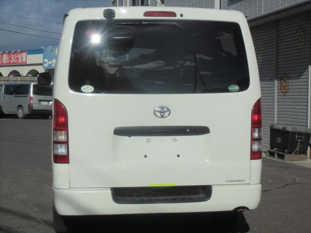ハイエースバン ロングＤＸ　２８００ディーゼルターボ４ＷＤ　５型　６ＡＴ　衝突軽減システム　キーレス　ＥＴＣ（8枚目）