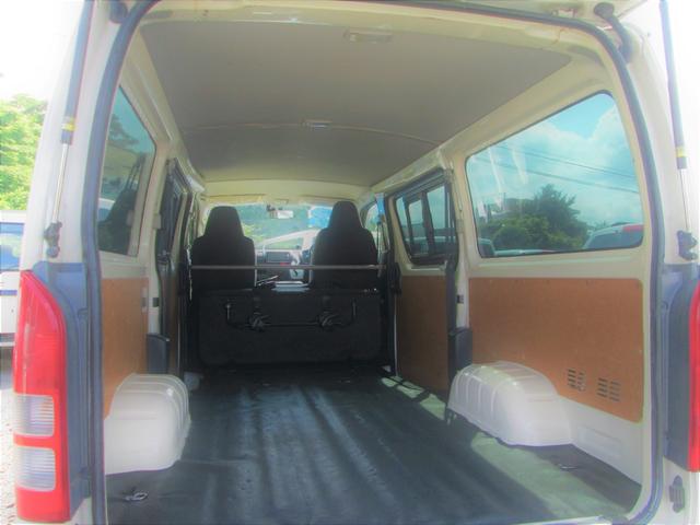 ハイエースバン ロングＤＸ　２８００ディーゼルターボ４ＷＤ　５型　６ＡＴ　衝突軽減システム　キーレス　ＥＴＣ（14枚目）