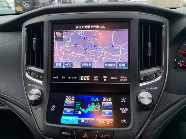 クラウン アスリートＧｉ－Ｆｏｕｒ　４ＷＤ　ワンオーナー車　純正ＳＤフルセグナビ　バックカメラ　黒革ベンチレーションシート　前席パワーシート　オートエアコン　ＥＴＣ　オートハイビーム　プリクラッシュセーフティシステム　純正アルミ（10枚目）