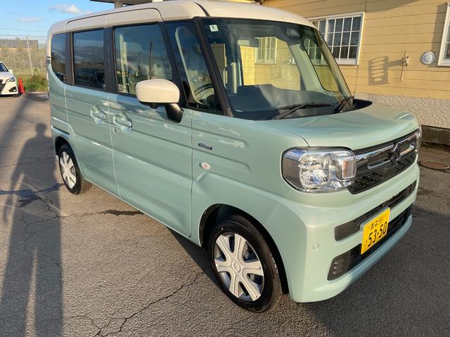 スペーシア ハイブリッドＸ　４ＷＤ　純正メモリーフルセグナビ　スズキコネクト　全方位モニター　両側パワースライドドア（6枚目）