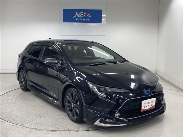 カローラツーリング ハイブリッド ダブルバイビー メモリーナビ DVD再生 ミュージックプレイヤー接続可 バックカメラ 衝突被害軽減システム ETC ドラレコ LEDヘッドランプ ワンオーナー フルエアロ(10枚目)