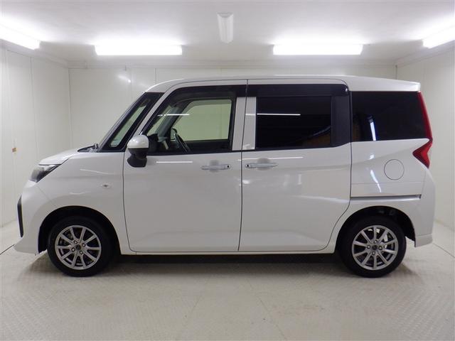 ルーミー Ｘ　４ＷＤ　ワンセグ　ミュージックプレイヤー接続可　バックカメラ　衝突被害軽減システム　電動スライドドア　アルミホイール　キーレス　ＡＢＳ　エアバッグ　スマートキー（3枚目）