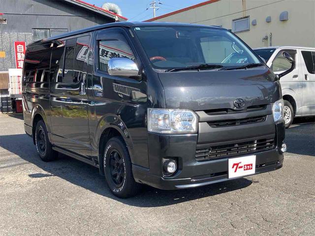 ハイエースバン ロングスーパーGL スーパーGL ETC バックカメラ ナビ TV 両側スライドドア 電動格納ミラー AT アルミホイール CD USB Bluetooth 100V電源(4枚目)