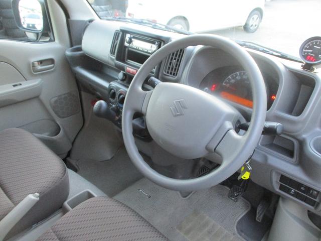 エブリイ ＰＣ　４ＷＤ　マニュアル　リフトアップ　社外１４インチアルミ　マッドタイヤ　ワゴン仕様　ＥＴＣ　社外リアラダー　社外追加メーター　社外ルーフラック（13枚目）