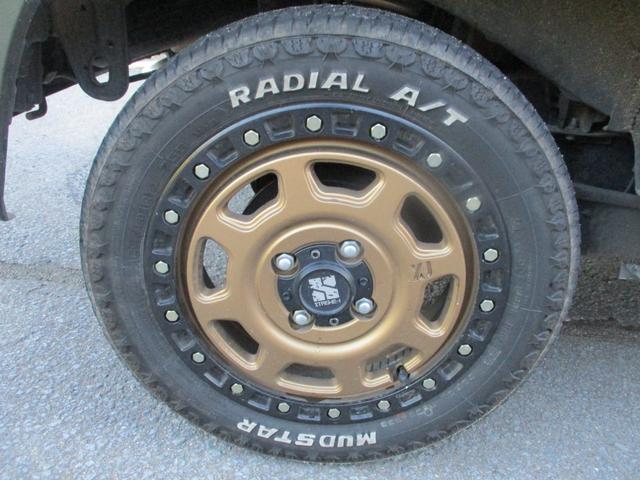 エブリイ ＰＣ　４ＷＤ　マニュアル　リフトアップ　社外１４インチアルミ　マッドタイヤ　ワゴン仕様　ＥＴＣ　社外リアラダー　社外追加メーター　社外ルーフラック（23枚目）