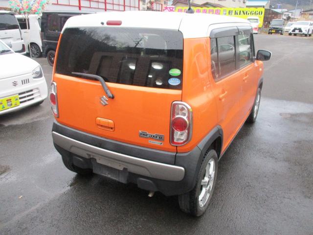 ハスラー Ｇ　４ＷＤ　レーダーブレーキサポート　アイドリングストップ　シートヒーター　ベンチシート　スマートキー　ＣＤ　ツートンカラー（8枚目）