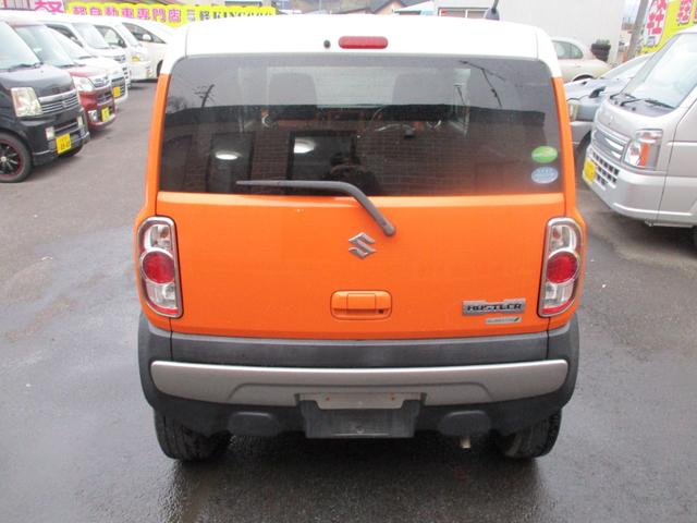 ハスラー Ｇ　４ＷＤ　レーダーブレーキサポート　アイドリングストップ　シートヒーター　ベンチシート　スマートキー　ＣＤ　ツートンカラー（9枚目）