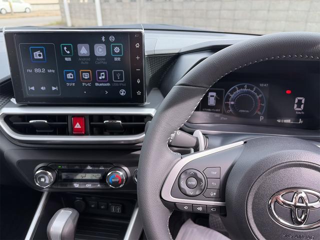 ライズ Z 4WD/登録済未使用車/純正9型ディスプレイオーディオ/寒冷地仕様/全周囲カメラ/衝突軽減ブレーキ/レーダークルーズ/2トーンカラー/シートヒーター/コーナーセンサー/スペアタイヤ/LEDヘッドライト(13枚目)