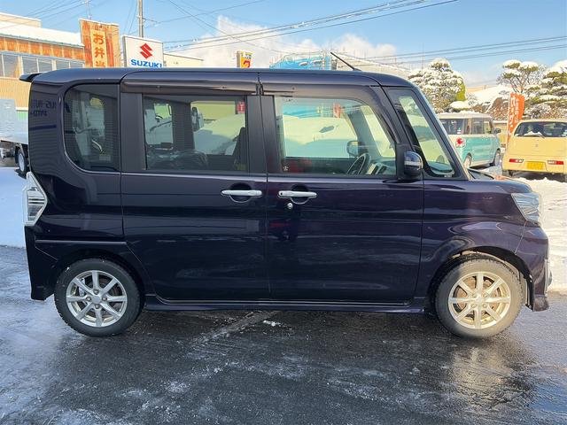 タント カスタムＸ　４ＷＤ／フルセグナビ／ＤＶＤ／リモコンスターター／冬タイヤ付き／左パワスラドア／スマートキー／プッシュスタート（4枚目）