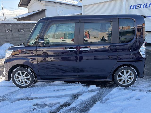 タント カスタムＸ　４ＷＤ／フルセグナビ／ＤＶＤ／リモコンスターター／冬タイヤ付き／左パワスラドア／スマートキー／プッシュスタート（5枚目）