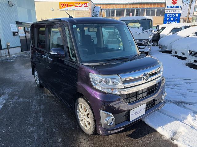 タント カスタムＸ　４ＷＤ／フルセグナビ／ＤＶＤ／リモコンスターター／冬タイヤ付き／左パワスラドア／スマートキー／プッシュスタート（6枚目）