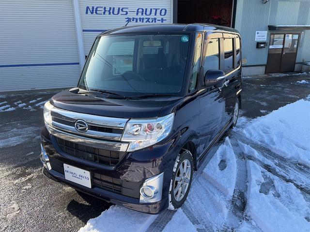 タント カスタムＸ　４ＷＤ／フルセグナビ／ＤＶＤ／リモコンスターター／冬タイヤ付き／左パワスラドア／スマートキー／プッシュスタート（7枚目）