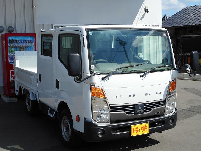 キャンター Ｗキャブ　★４ＷＤ★パワーゲート６００Ｋｇ★積載量１１５０Ｋｇ★車両総重量３５７０Ｋｇ★荷台内寸約：Ｌ２０６ｘＷ１６１ｘＨ３７（3枚目）