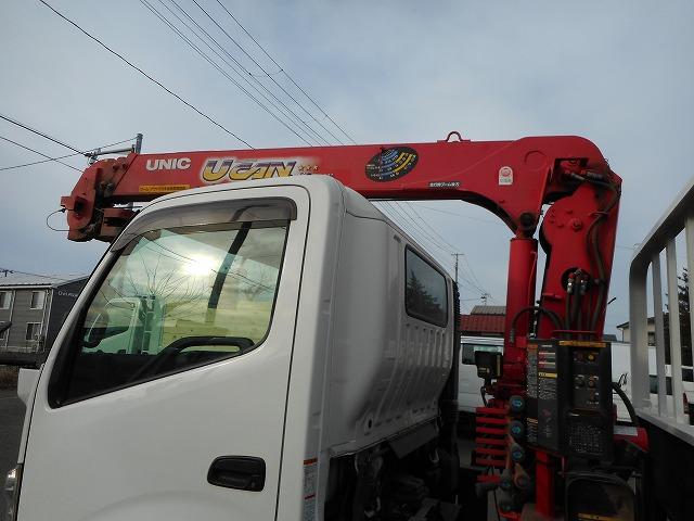 デュトロ ロング　★平★２．９トン★４ＷＤ★クレーン★ラジコン★３段★荷台内寸約：Ｌ３３９×Ｗ２０９×Ｈ３２（14枚目）