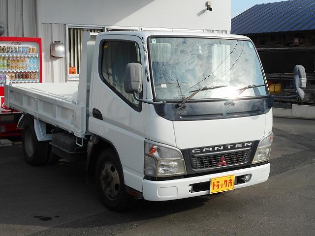 キャンター ダンプ ★4WD★低床★2トン★荷台内寸約:L304×W159×H31(3枚目)
