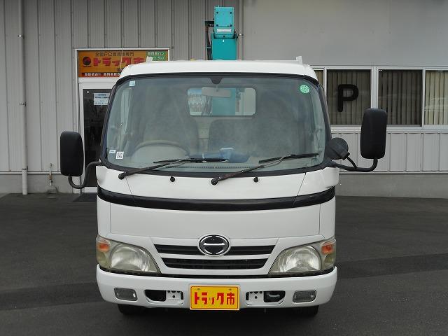 デュトロ ロング高床　★平★４ＷＤ★クレーン４段★ラジコン★３トン★荷台内寸約：Ｌ３５３×Ｗ１７８×Ｈ３７（2枚目）