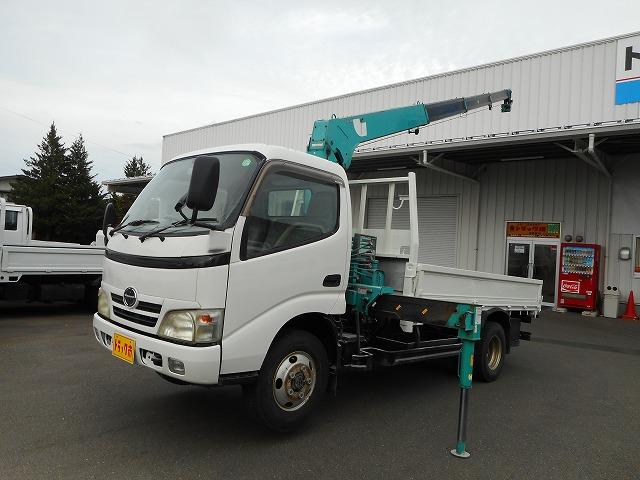 デュトロ ロング高床　★平★４ＷＤ★クレーン４段★ラジコン★３トン★荷台内寸約：Ｌ３５３×Ｗ１７８×Ｈ３７（11枚目）