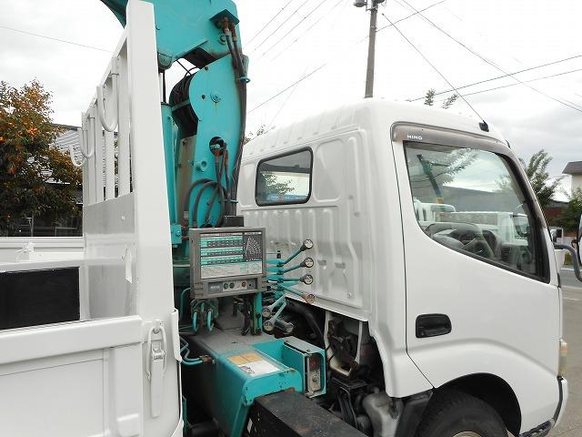 デュトロ ロング高床　★平★４ＷＤ★クレーン４段★ラジコン★３トン★荷台内寸約：Ｌ３５３×Ｗ１７８×Ｈ３７（15枚目）