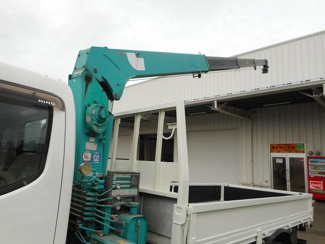 デュトロ ロング高床　★平★４ＷＤ★クレーン４段★ラジコン★３トン★荷台内寸約：Ｌ３５３×Ｗ１７８×Ｈ３７（18枚目）