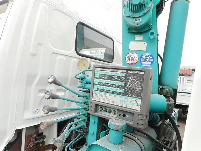 デュトロ ロング高床　★平★４ＷＤ★クレーン４段★ラジコン★３トン★荷台内寸約：Ｌ３５３×Ｗ１７８×Ｈ３７（23枚目）