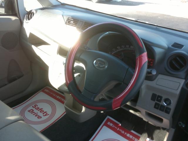 ムーヴ Ｘ　ＳＡ　走行７８８００キロ　アイドリングストップ　スマートキー　ＡＢＳ’ＥＳＣ　衝突被害軽減システム　衝突安全ボディー盗難防止付き　ベンチシートフルフラット　５ドア４人乗り　プライバシーガラス基本装備フル装備（3枚目）