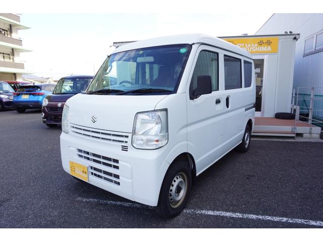 エブリイ ＰＣ　４ＷＤ　ハイルーフ　切り替え４ＷＤ　２ｎｄ発進　ナビ　バックカメラ　ＥＴＣ　５ＡＧＳ　パワーウインドウ　キーレス　１７型　オーバーヘッドコンソール　禁煙車　１年保証・整備付（6枚目）