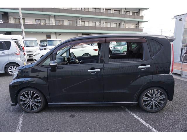 ムーヴ カスタム X SA ナビ フルセグTV Bluetooth DVD USB パワーモード エンジンスターター ステアスイッチ オートライト オートエアコン LEDライトエアロ ローダウン 16アルミ 禁煙 1年保証整備付(4枚目)