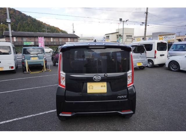 ムーヴ カスタム X SA ナビ フルセグTV Bluetooth DVD USB パワーモード エンジンスターター ステアスイッチ オートライト オートエアコン LEDライトエアロ ローダウン 16アルミ 禁煙 1年保証整備付(6枚目)