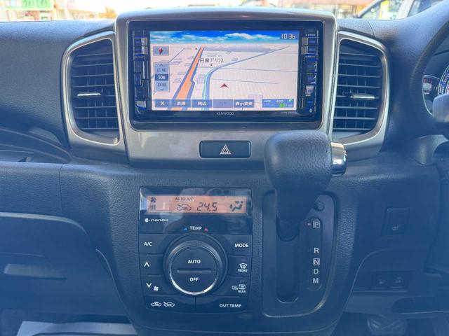スペーシアカスタムZ ターボ 4WD 地デジナビ Bluetooth機能 エンジンスターター 両側電動スライドドア パドルシフト マニュアルモード ETC アイドリングストップ シートヒーター オートライト ステアリングリモコン(7枚目)