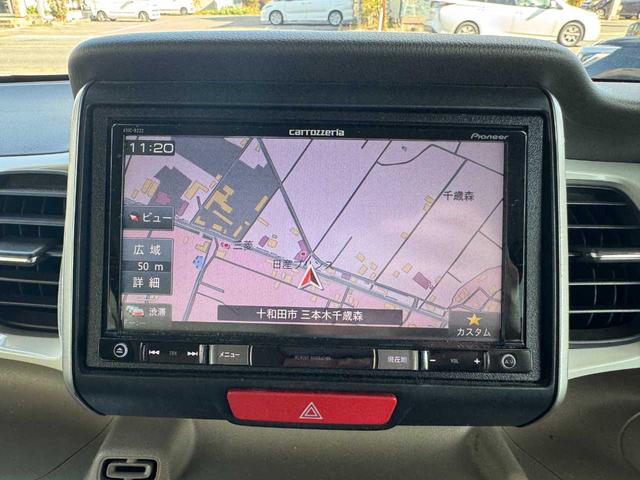 N-BOX G・Lパッケージ 4WD 2トーンカラー ナビ バックカメラ TV ETC 片側電動スライドドア シートヒーター 横滑り防止装置 プッシュスタート スマートキー(8枚目)