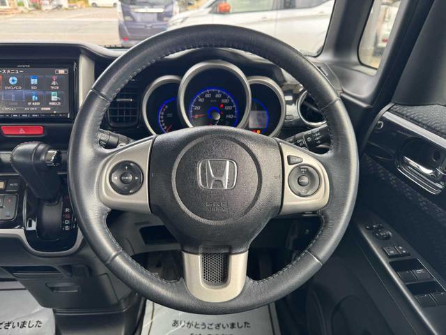 N-BOXカスタム G・ターボパッケージ 4WD 両側電動スライドドア ナビ Bluetooth機能 全周囲カメラ アイドリングストップ ステアリングリモコン ETC オートライト(11枚目)