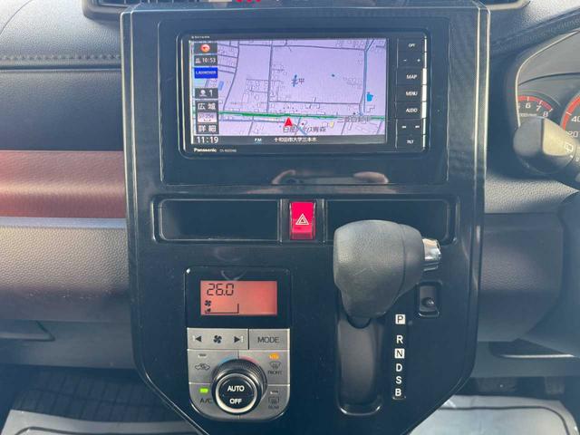 タンク G 4WD 両側電動スライドドア ナビ TV Bluetooth バックカメラ エンジンスターター 衝突被害軽減ブレーキ 障害物センサー クルーズコントロール シートヒータ ユーザー買取車 ワンオーナー(6枚目)