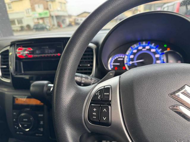 スペーシアカスタム GSターボ 4WD 片側電動スライドドア マニュアルモード パドルシフト クルーズコントロール ステアリングリモコン スマートキー オートライト ETC(10枚目)